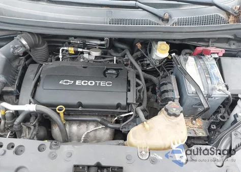 2013 Chevrolet Sonic Lt Auto из США, поврежденный, VIN 1G1JC6SG7D4207355